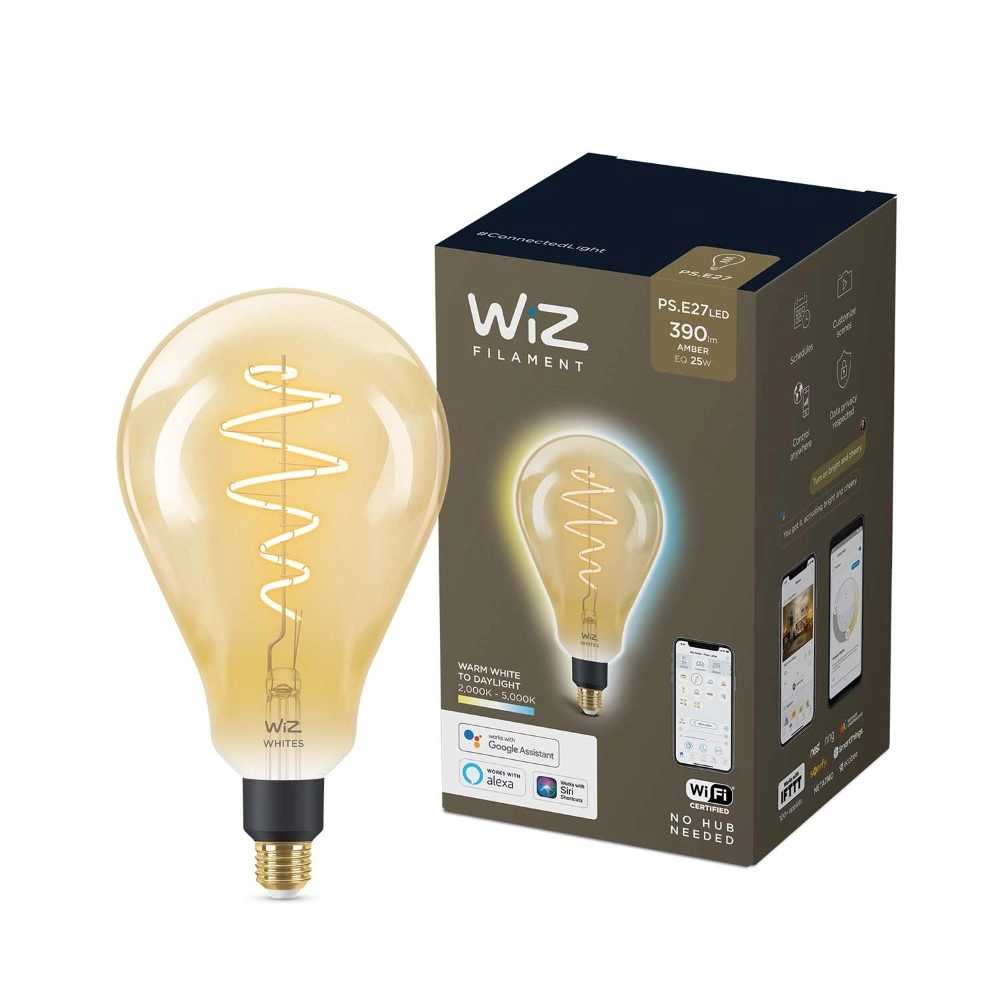 Goldline-Glühbirne 6,5W - E27 - Led WiZ 8718699786854
