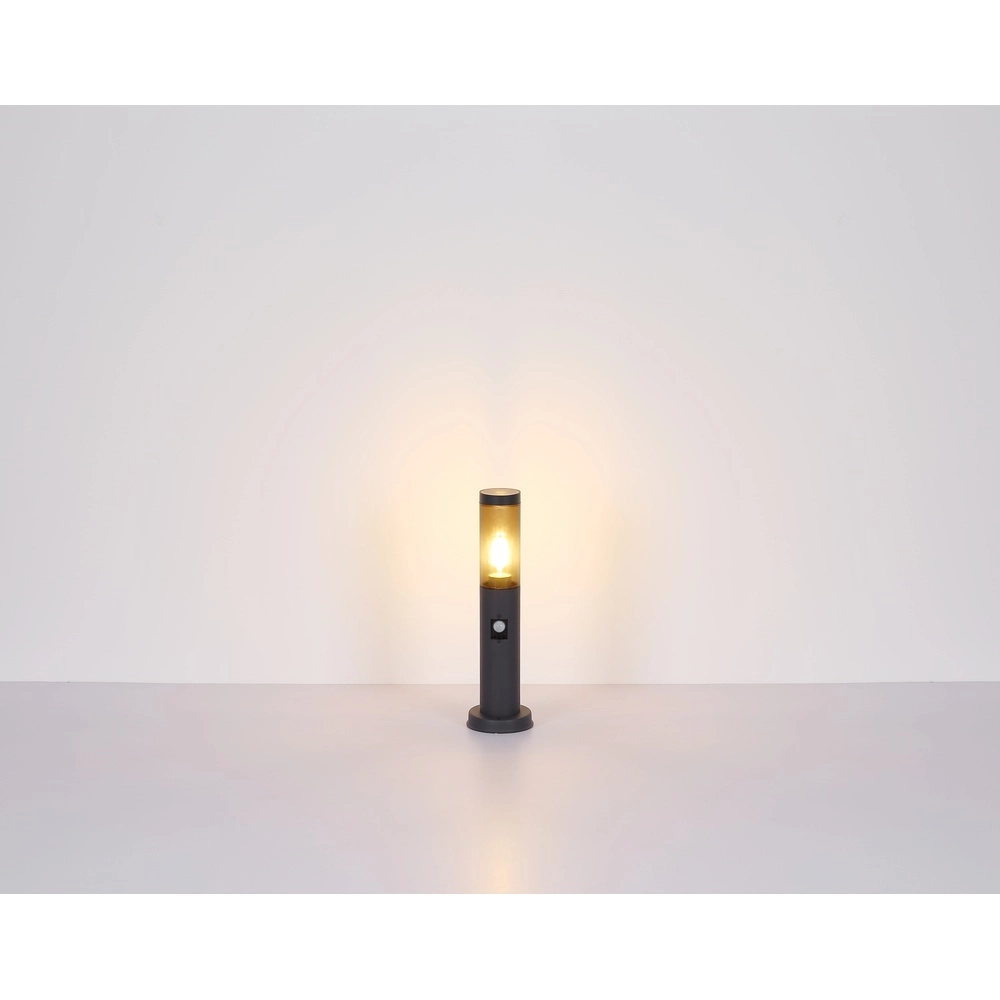 Gartenlampe Boston Anthrazit mit Sockel Globo 9007371430741
