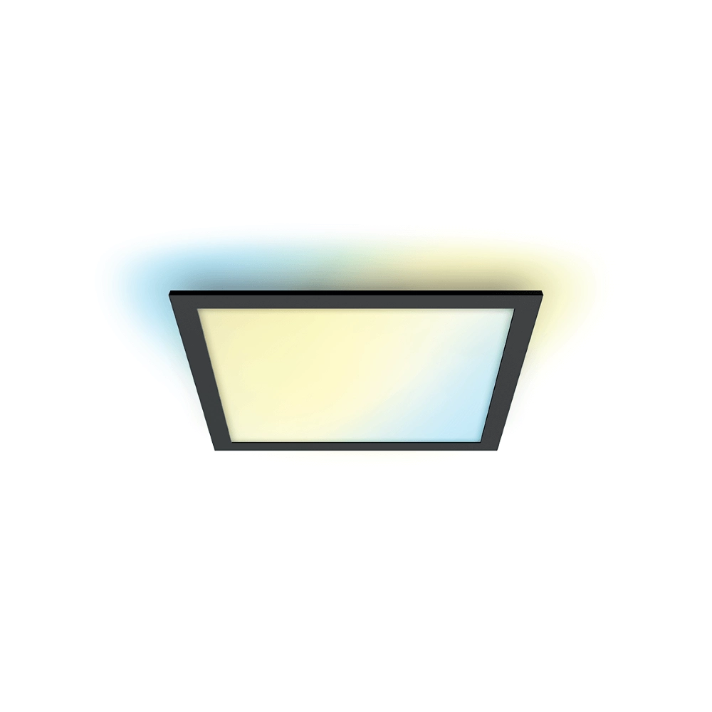 Deckenlampe Panel schwarz - 12W