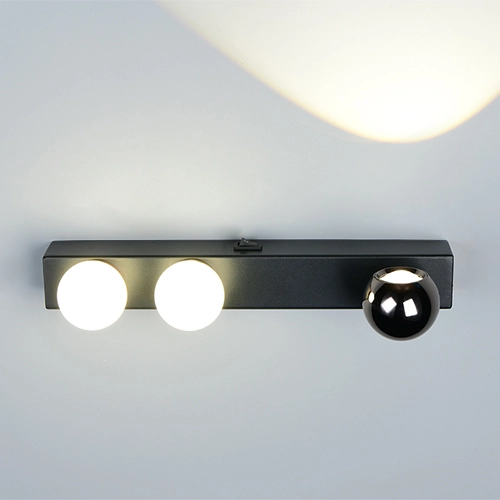 Wandlampe Arpino Schwarz 30cm Trio 4017807683622