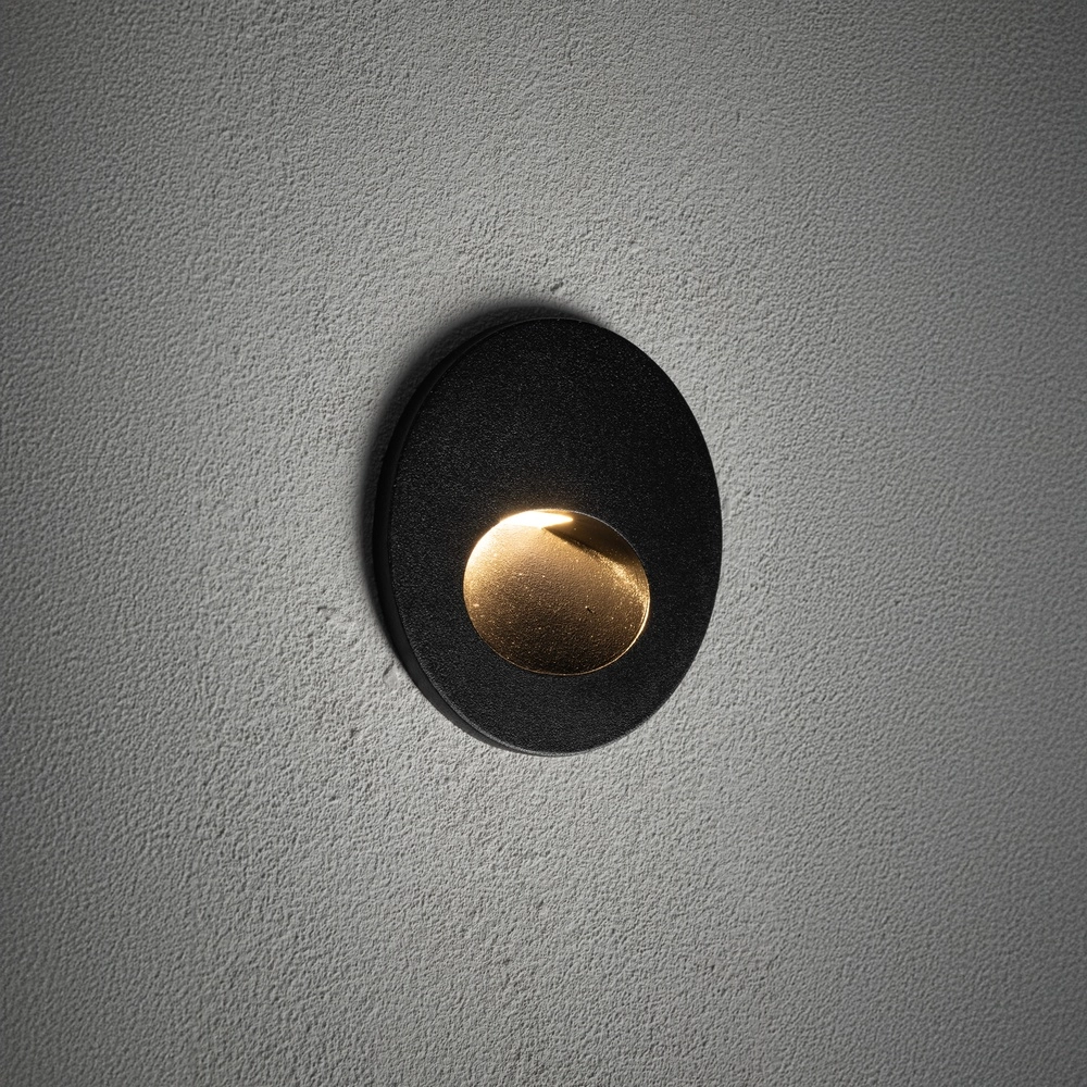 Einbaulicht Ava Led schwarz Ø 7 cm Lyora 5903139115308