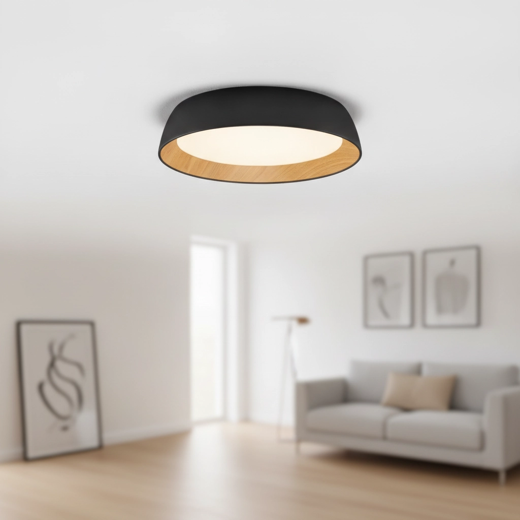 Deckenlampe Sigi  Ø 45cm schwarz
