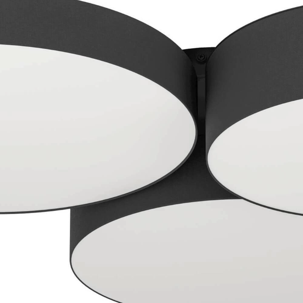 LED-Deckenleuchte Barbano-Z 3-flammig – schwarz Eglo 9008606274185