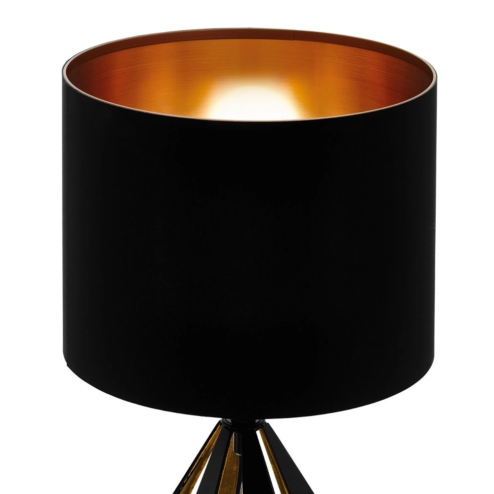 Schwarze Tischlampe Carlton 5 Eglo 9002759430771