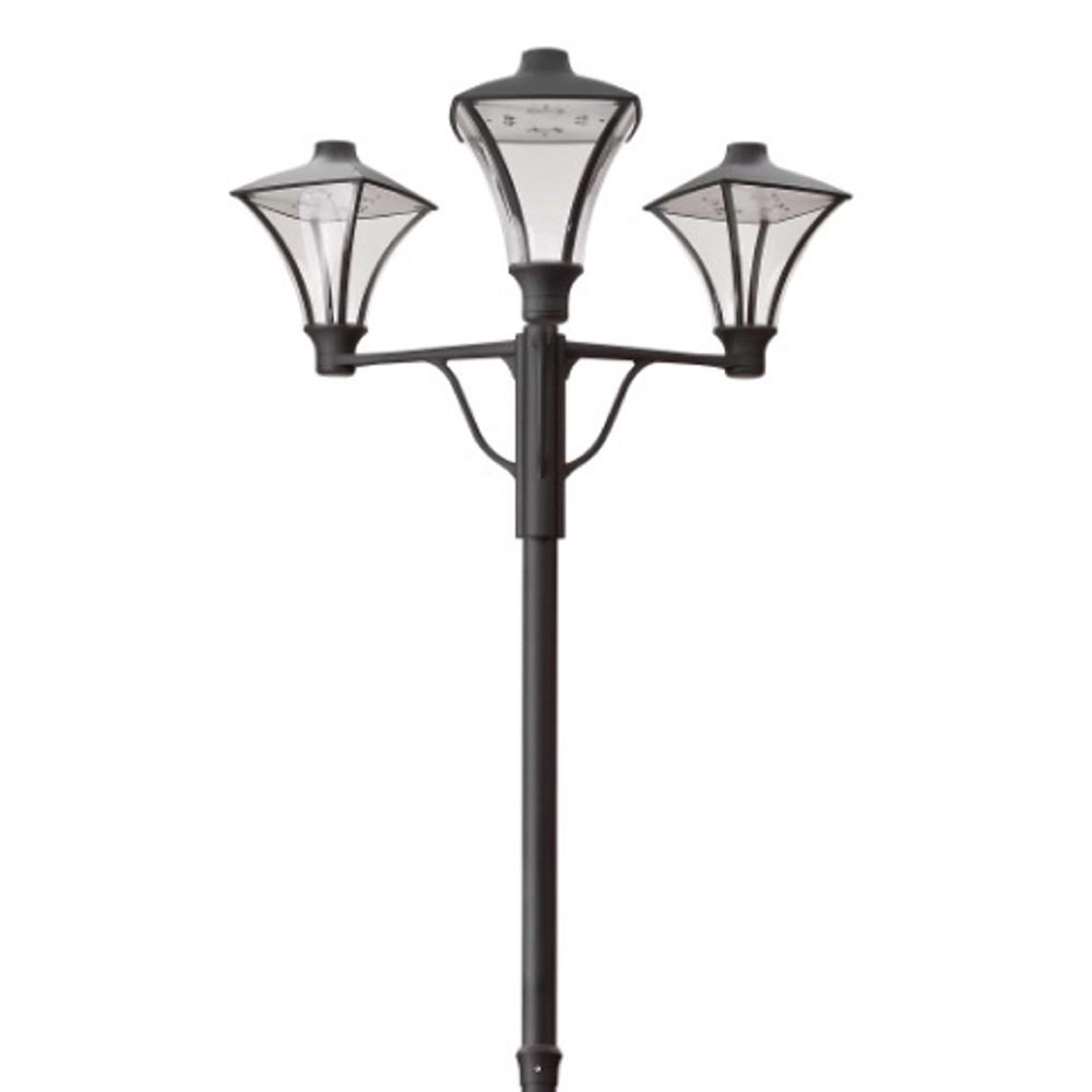 LED Gartenlampe City Highlight LED - 3 - Leuchten - 310 cm Graphitgrau Franssen 8033239345965