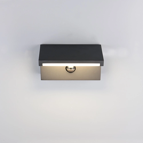 Moderne Wandlampe Ravi Anthrazit mit Sensor Trio 4017807686890