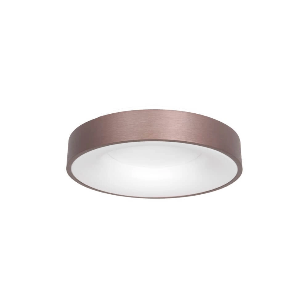 Bronzefarbene LED-Deckenleuchte Ringlede Ø 30cm Steinhauer 8712746167429