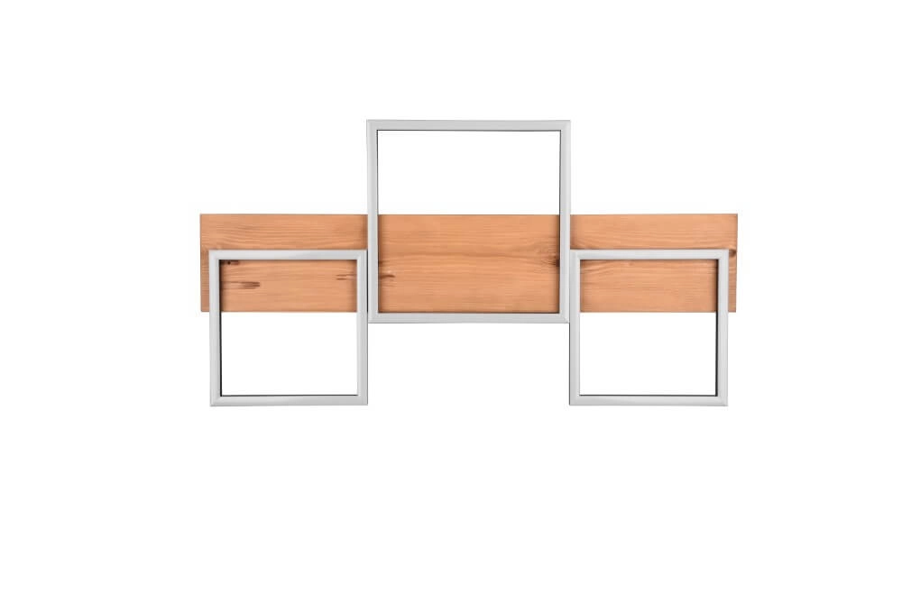 LED-Deckenleuchte aus Holz Harper 3-flammig Trio 4017807524994