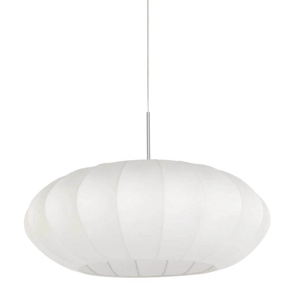 Pendelleuchte Sparkled Light Metall mit weißem Schirm
