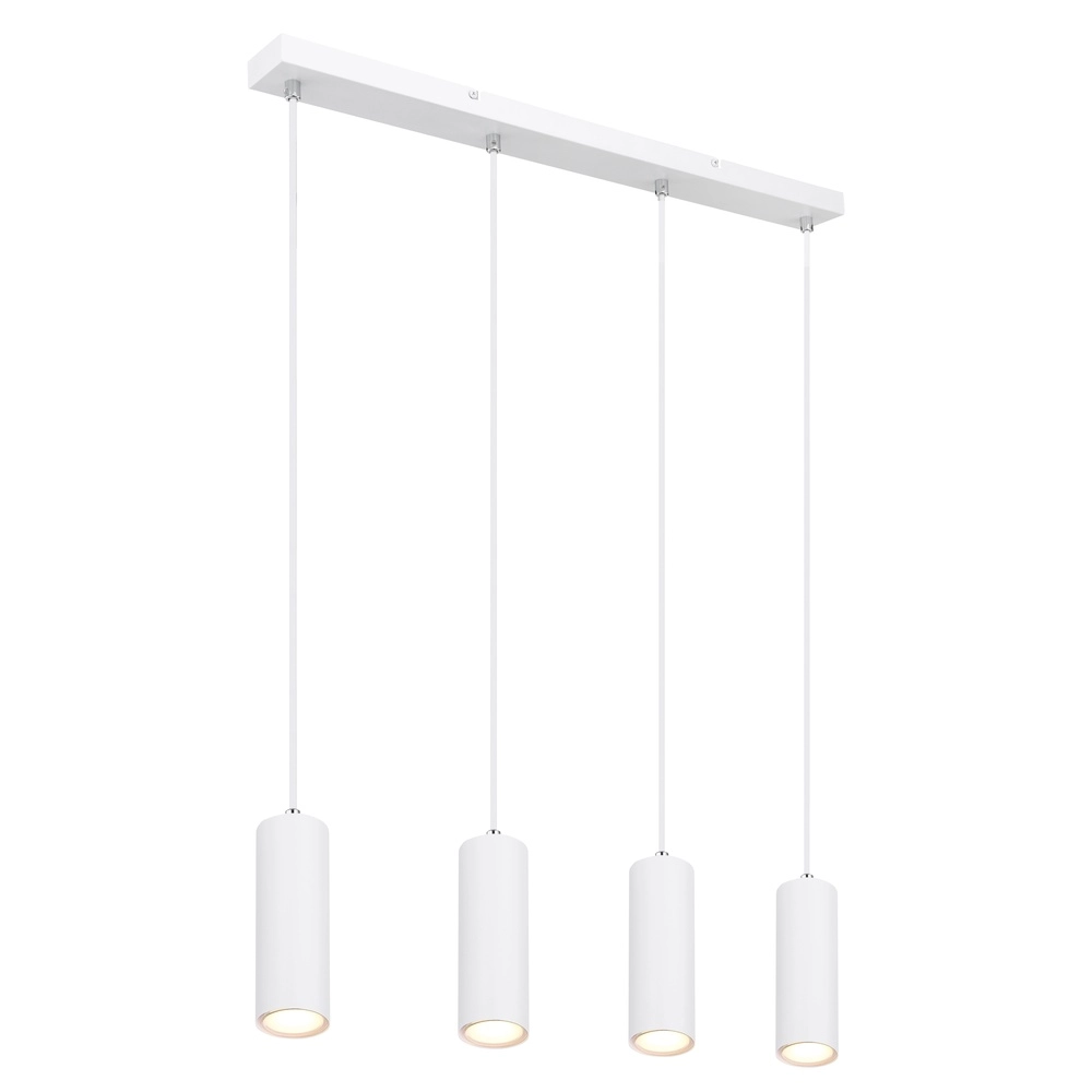 Pendellampe Robby 4-Licht weiß