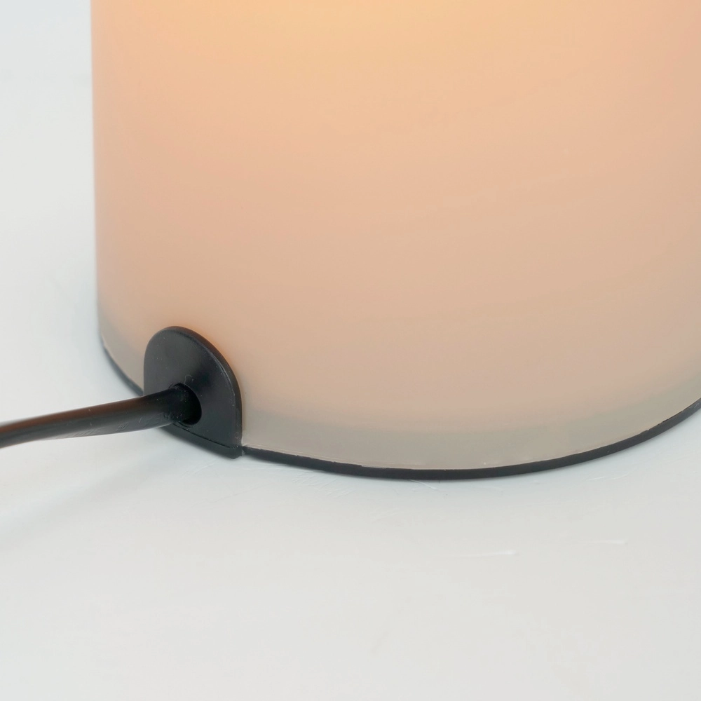 Nachttischlampe Geo Milchweißes Glas Eglo 9008606304349