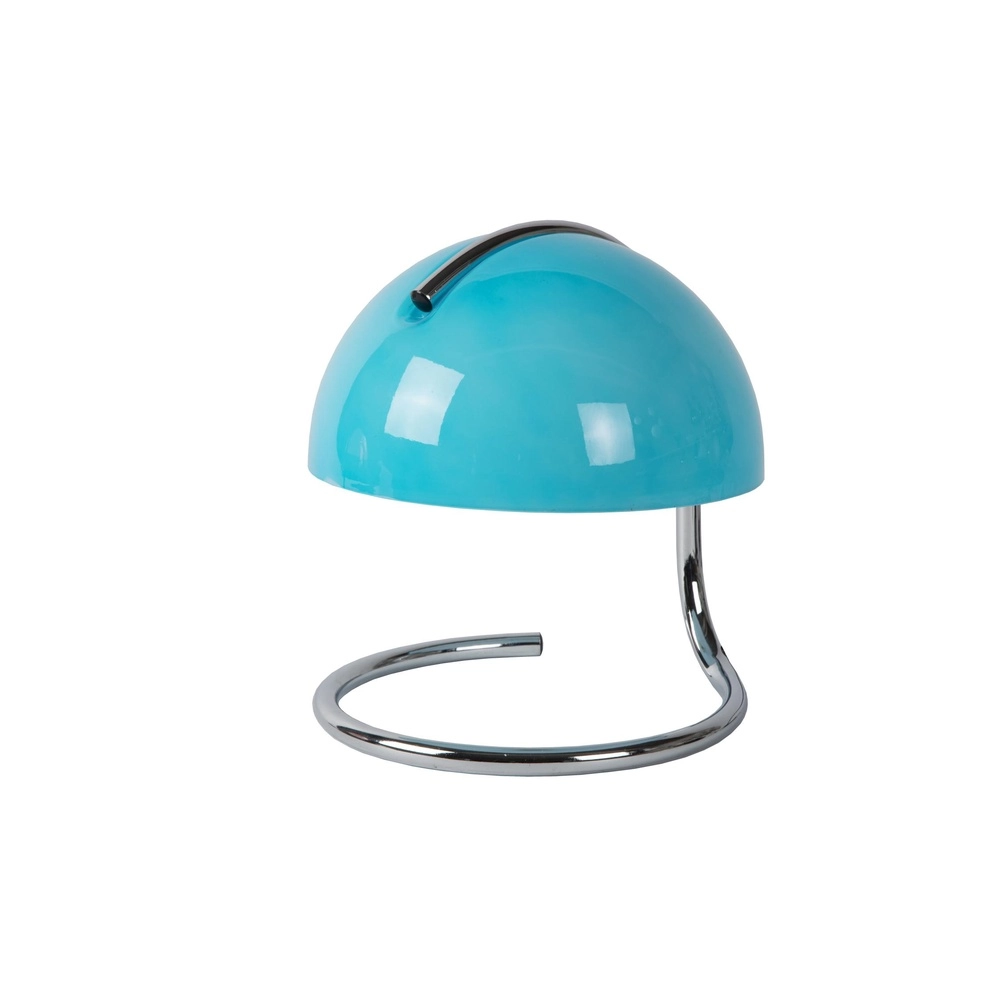Klassische Tischlampe Cato Blau