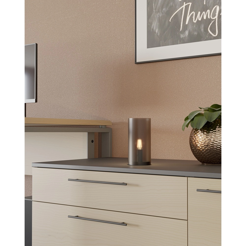 Nachttischlampe Geo Milchweißes Glas Eglo 9008606304349