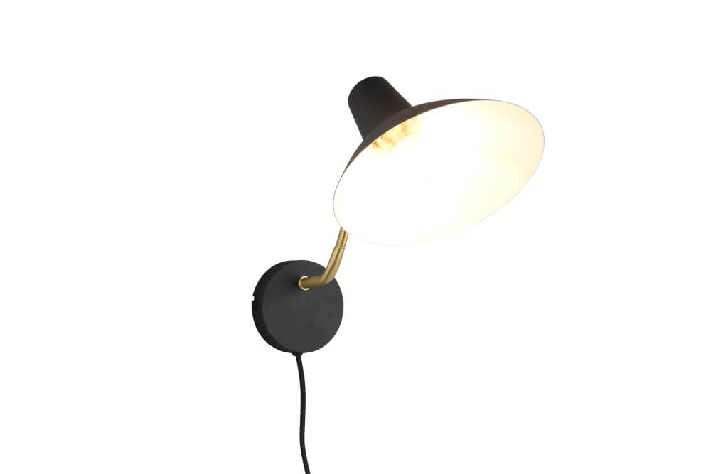 Wandleuchte lesen Traveller Schwarz Trio 4017807613759