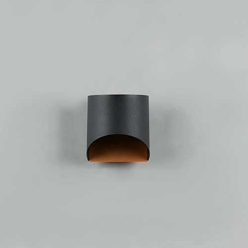 Wandlampe Samdel Design Schwarz mit Gold Trio 4017807672299