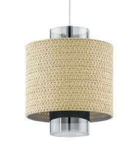 Ländliche Hängelampe Mediouna Ø 23 cm Eglo 9002759433932