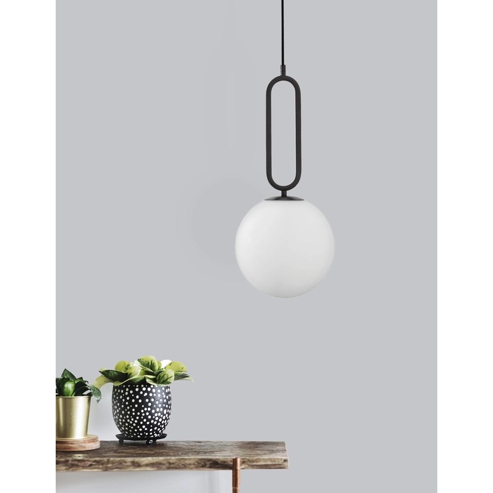 Pendelleuchte Grus schwarz Ø 20cm