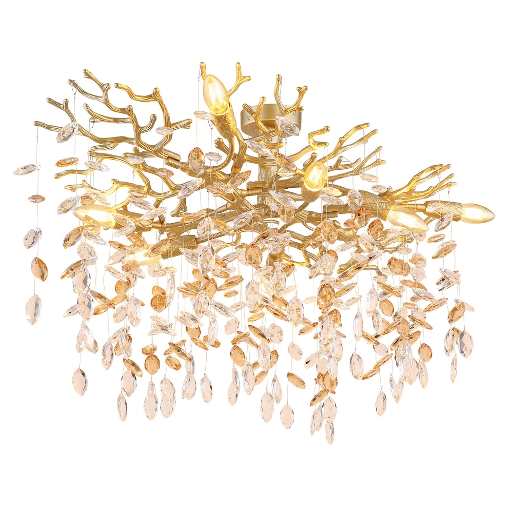 Deckenlampe Queena Gold