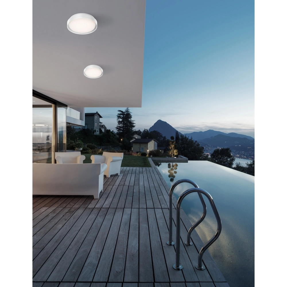 Deckenlampe Oliver Ø 27cm weiß Lyora 5212017428165