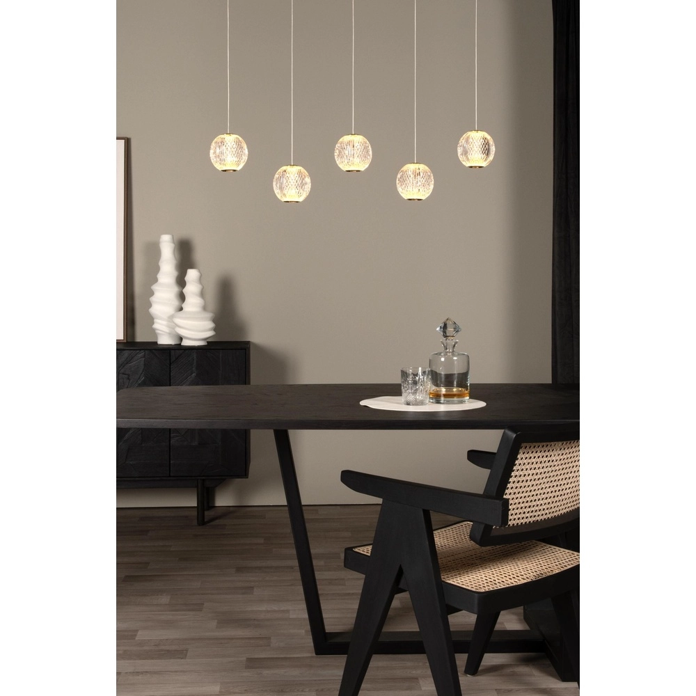 Goldene Pendellampe Cintra 5-Licht Lucide 5411212134400
