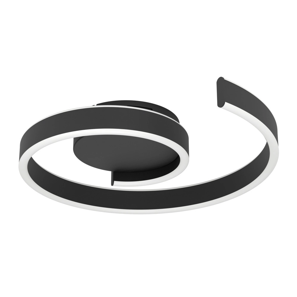 Smarte Deckenleuchte Andabaia-Z Schwarzes Design