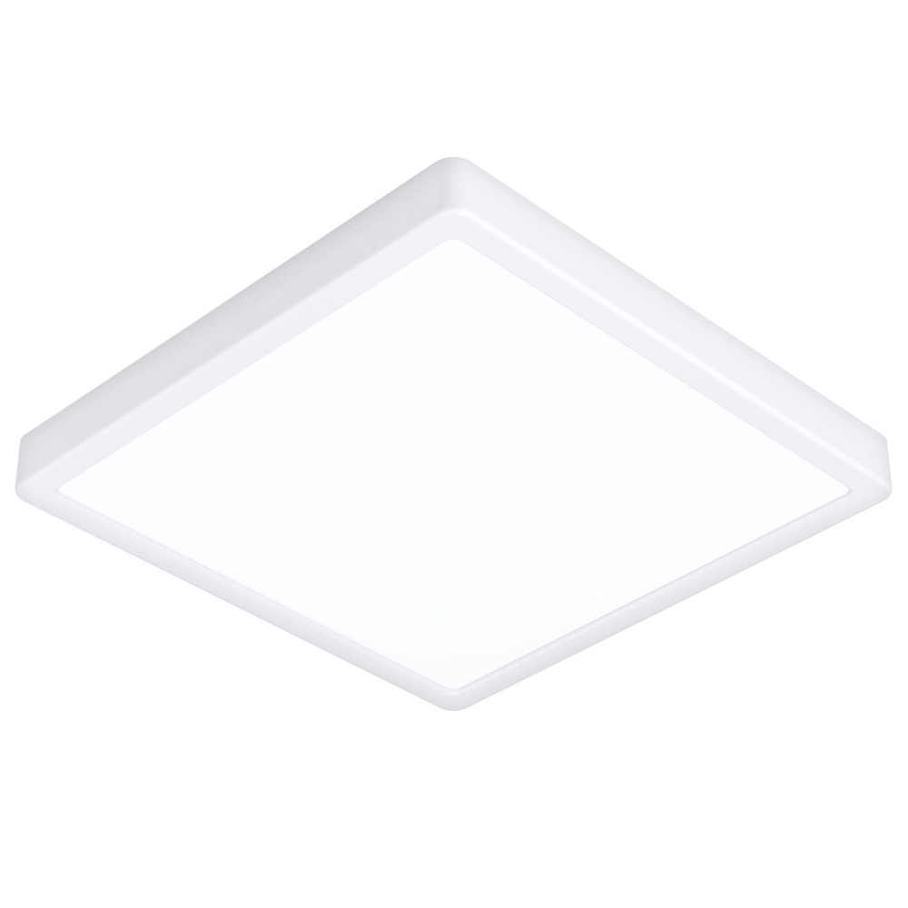 LED-Deckenlicht Fueva 6 Quadrat – Weiß – 29x29 cm