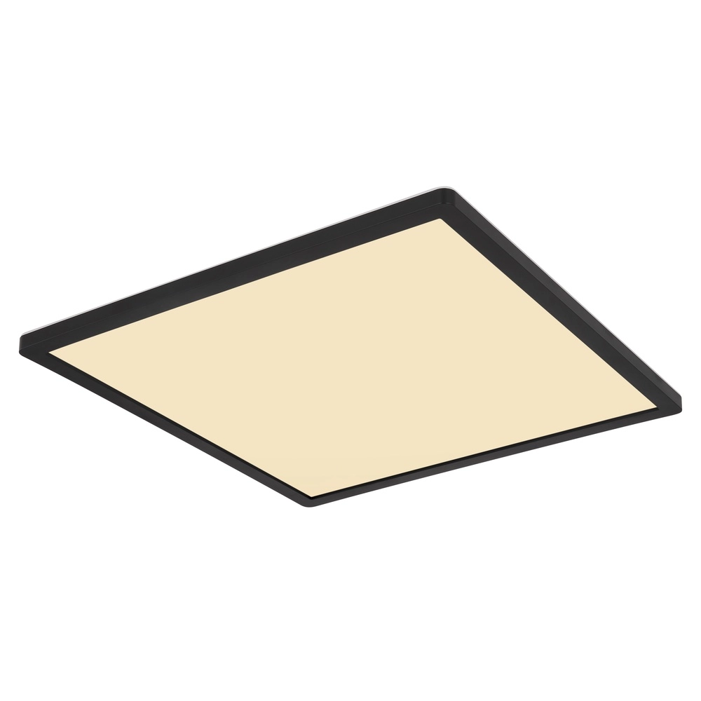 Deckenlicht Sapana Quadrat 42 cm Schwarz