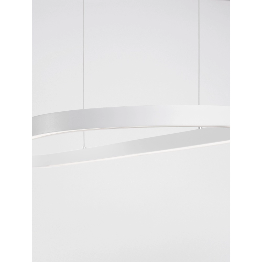Ovale Pendelleuchte Cuppe weiß Lyora 5212017438508