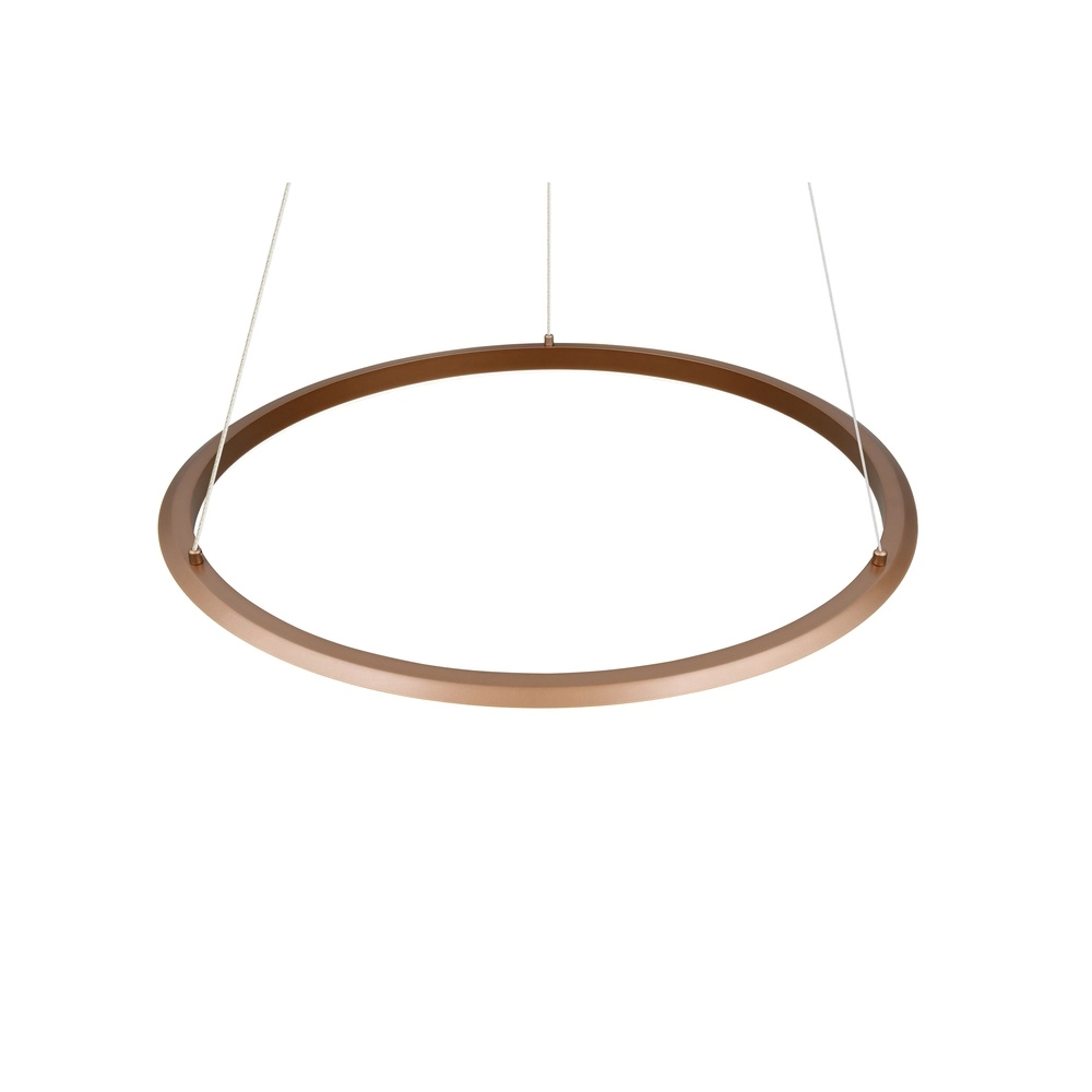 Pendelleuchte Amador mokkabraun Ø 75cm Trio 4017807664188