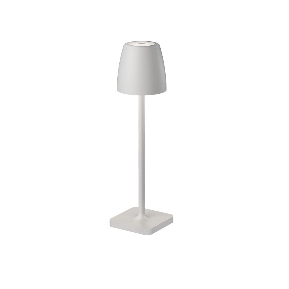Tischlampe Colt weiß wiederaufladbar