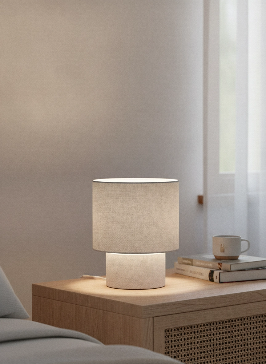Tischlampe Syrin Grau