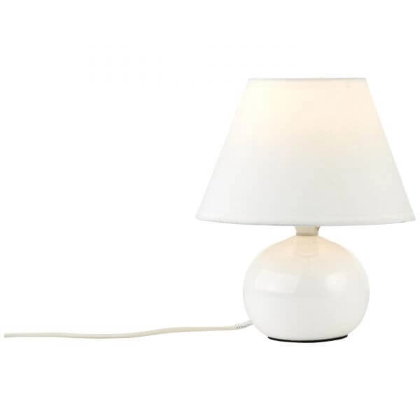 NachtTischleuchte Primo 20 cm weiß Brilliant 4004353106231