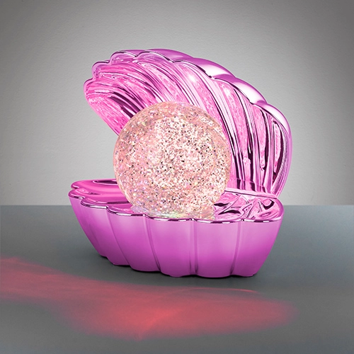 Tischlampe Shelly Shell Pink Trio 4017807682014