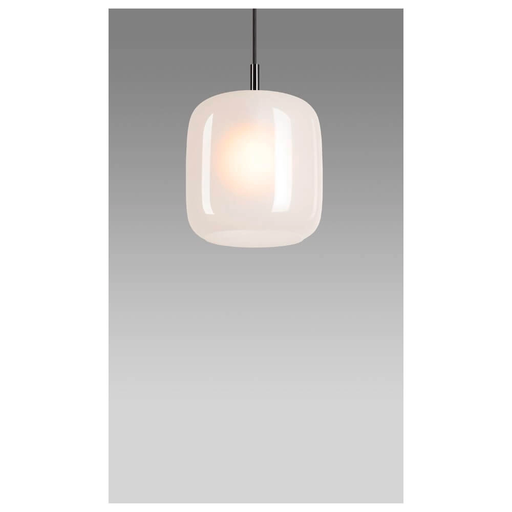 Hängelampe aus Glas Pantilo Rauchglas - Ø 20cm SLV 4024163266444