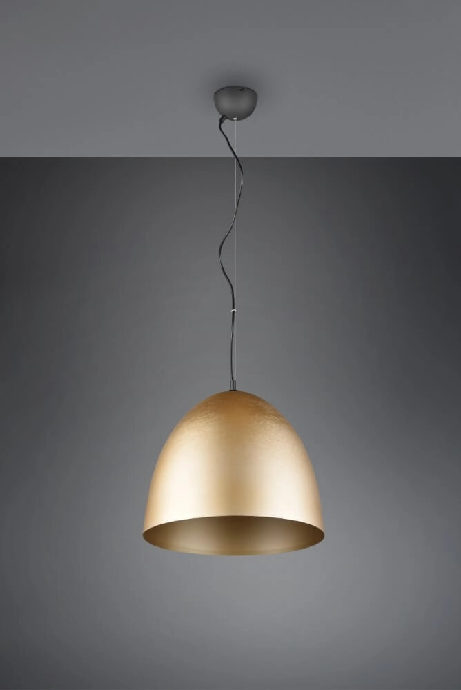 Goldene Pendelleuchte Tilda Ø 40cm Trio 4017807522372