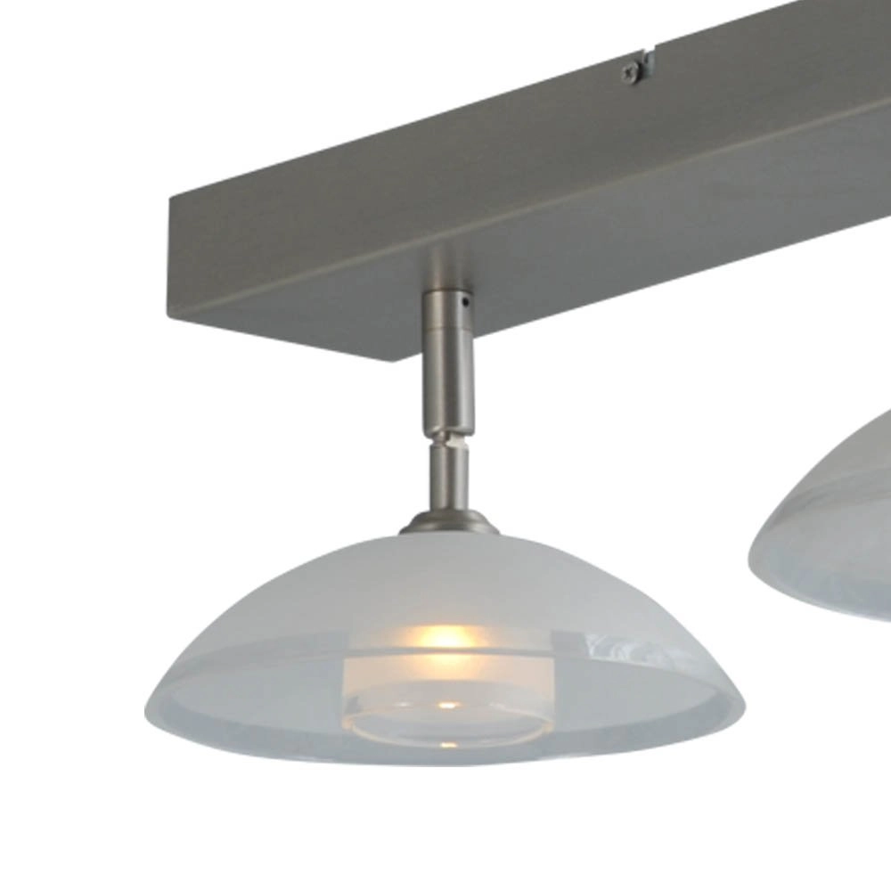 LED-Deckenlampe Melani 3-Licht-Metallgrau Masterlight 8718121212692