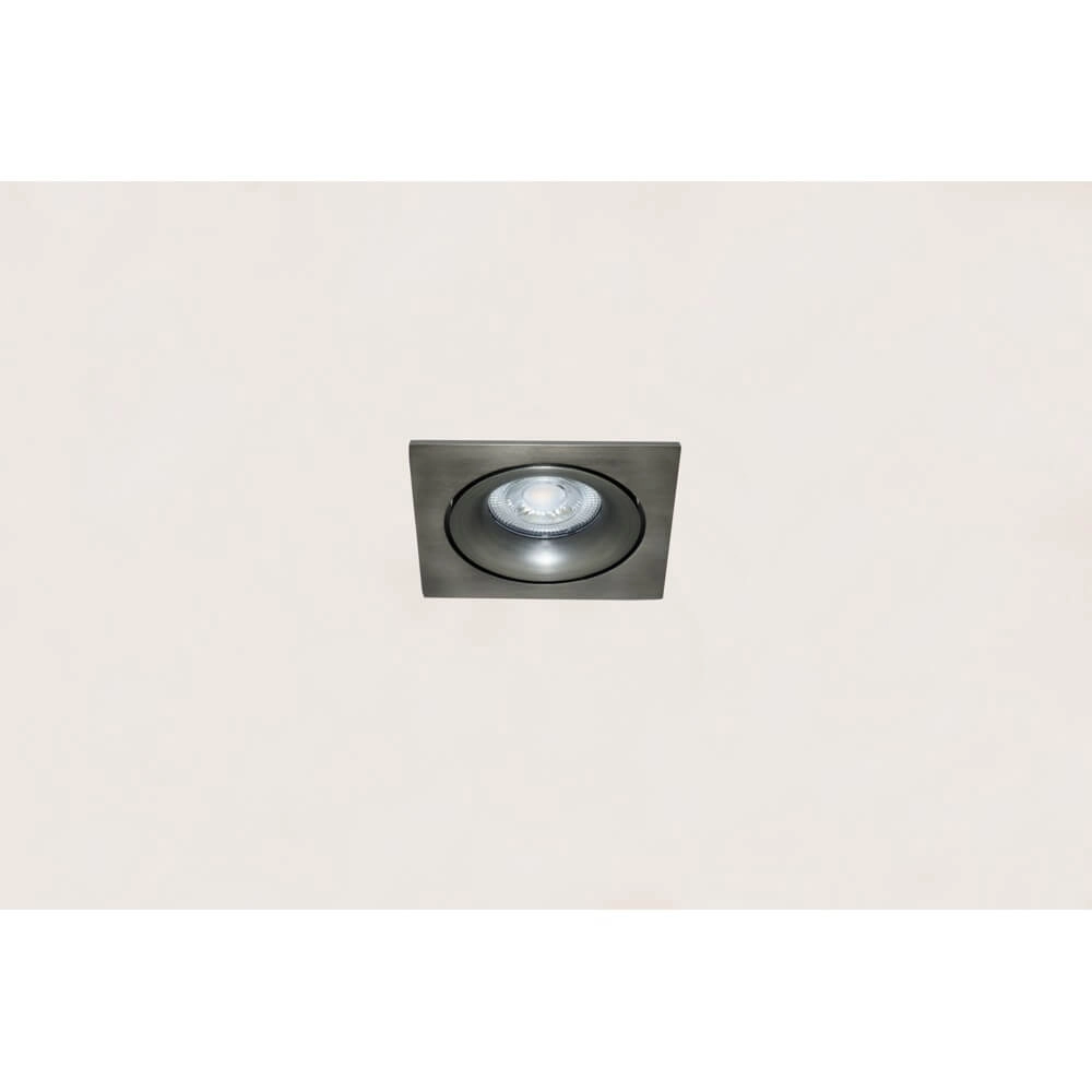 Quadratischer Einbaustrahler Alice Helle Bronze Artdelight 8720701100398