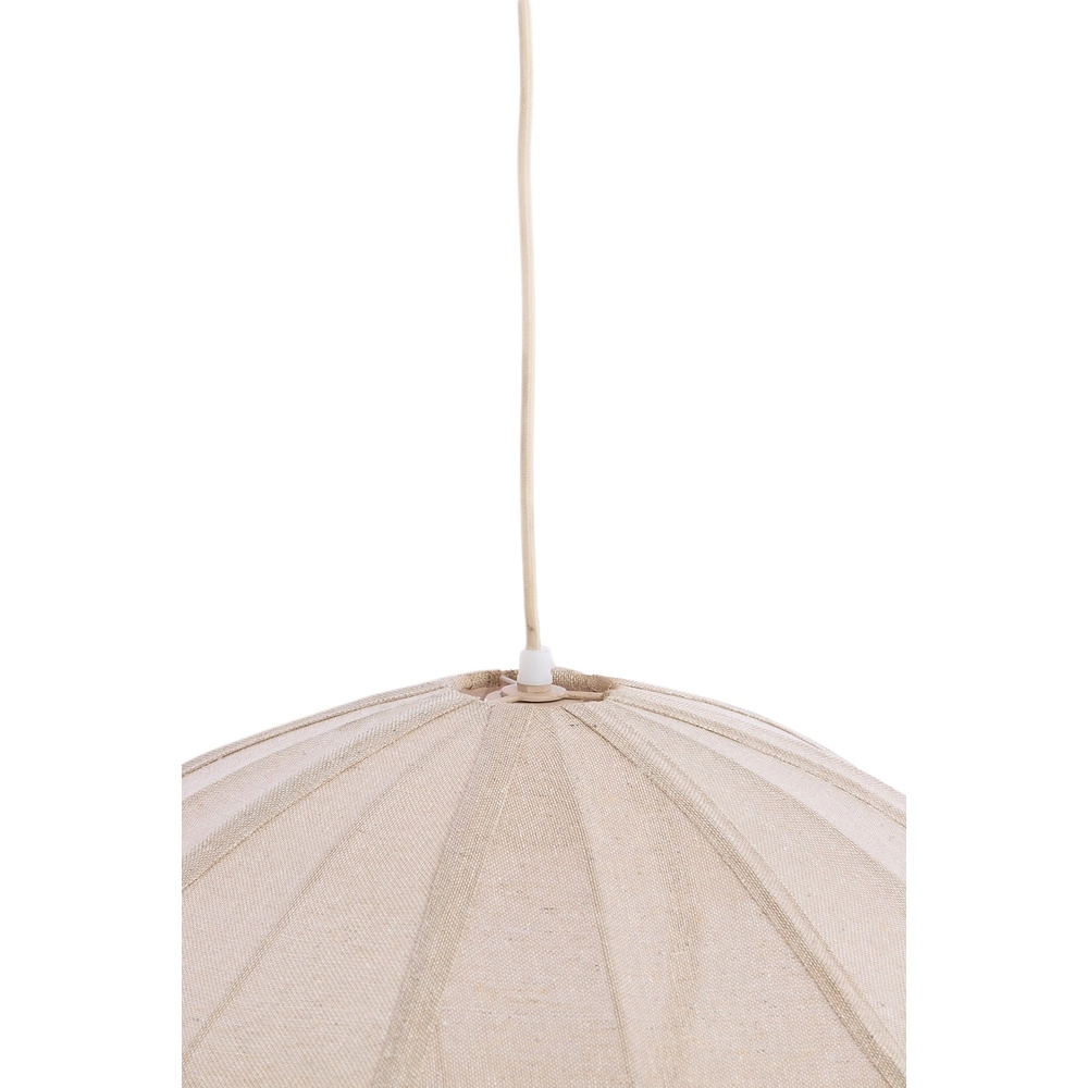 Stoff-Pendellampe Cesano Ø 64 cm – natürlich Light & Living 8717807779290