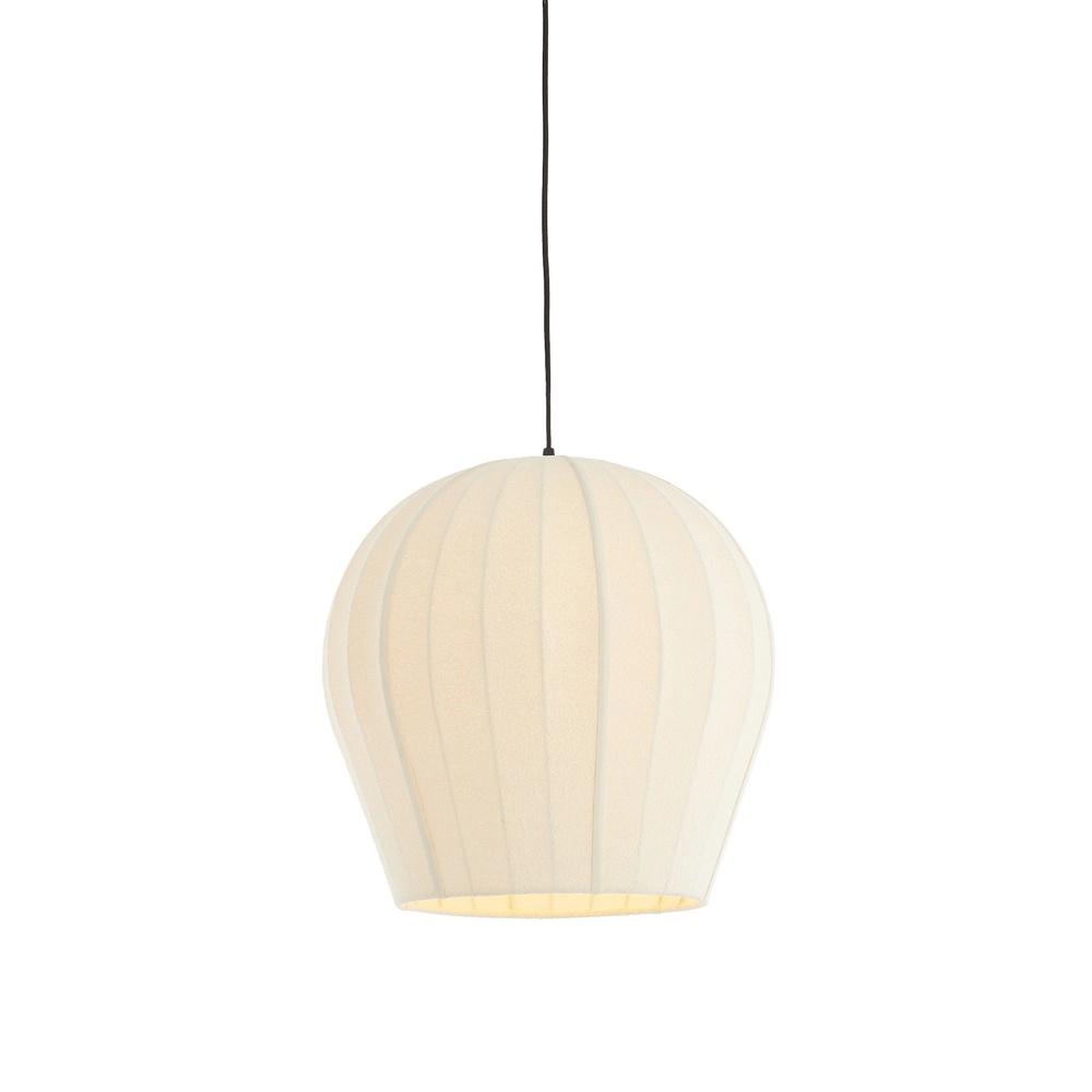 Bouclé-Pendellampe Zagori Ø 44 cm – cremefarben Light & Living 8717807793074