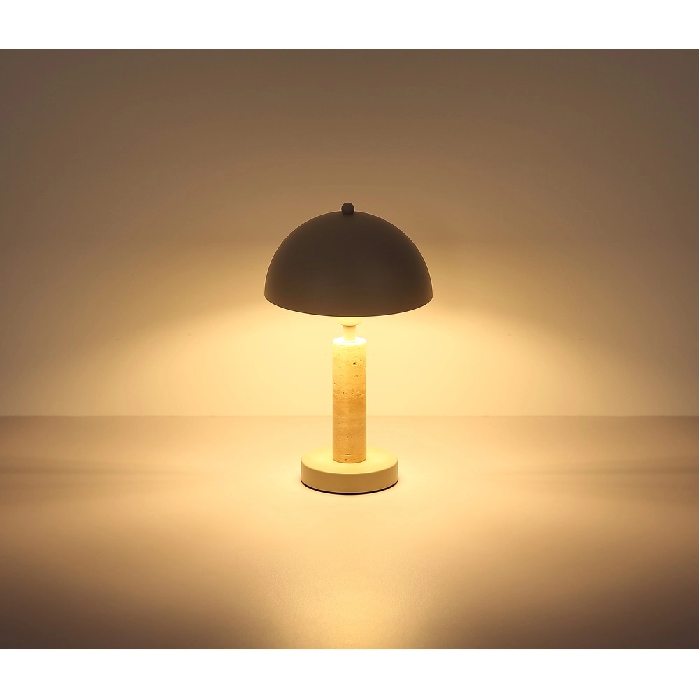 Moderne Stehleuchte Janie sandbraun Globo 9007371566921
