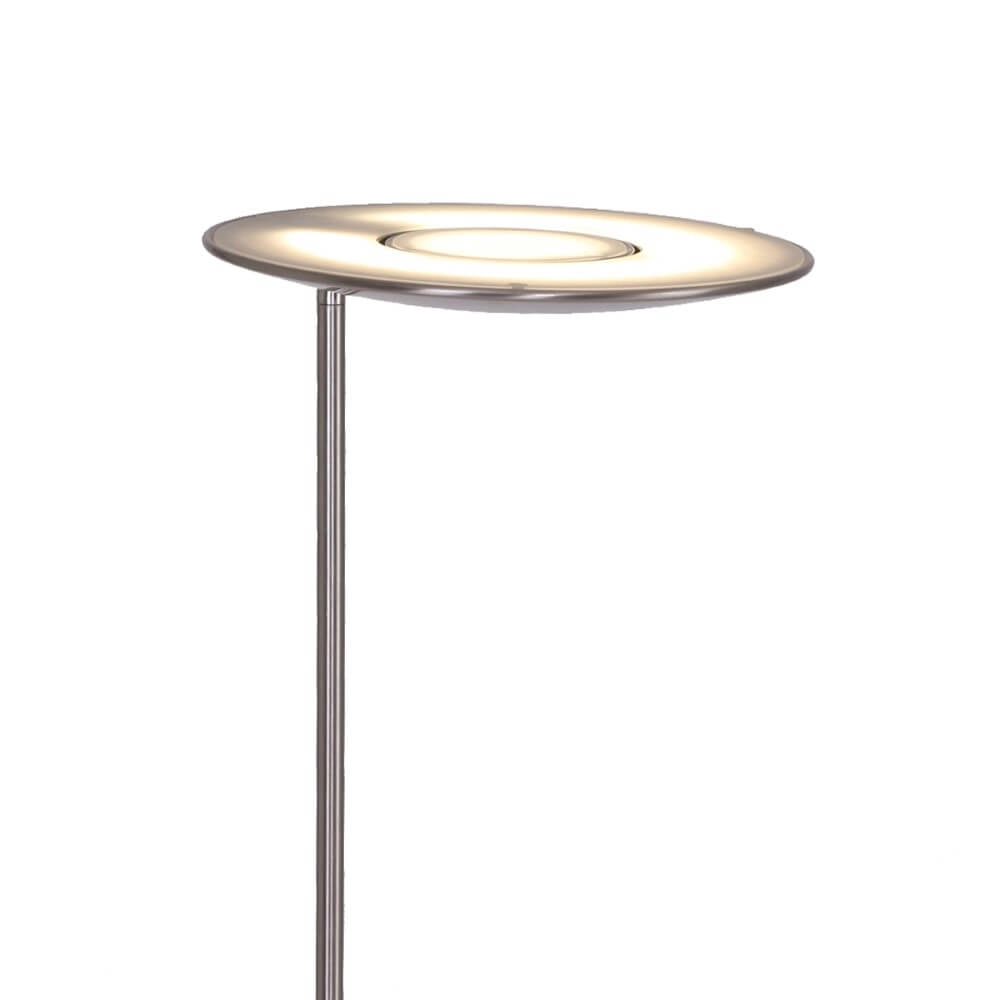 LED-Leselampe Zodiac 2-leichter Metallgrau Steinhauer 8712746122824