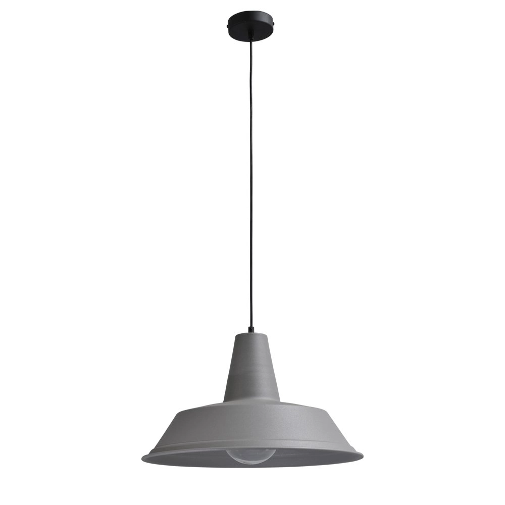 Betongraue Retro-Pendelleuchte Industria 45 Masterlight 8718121237671