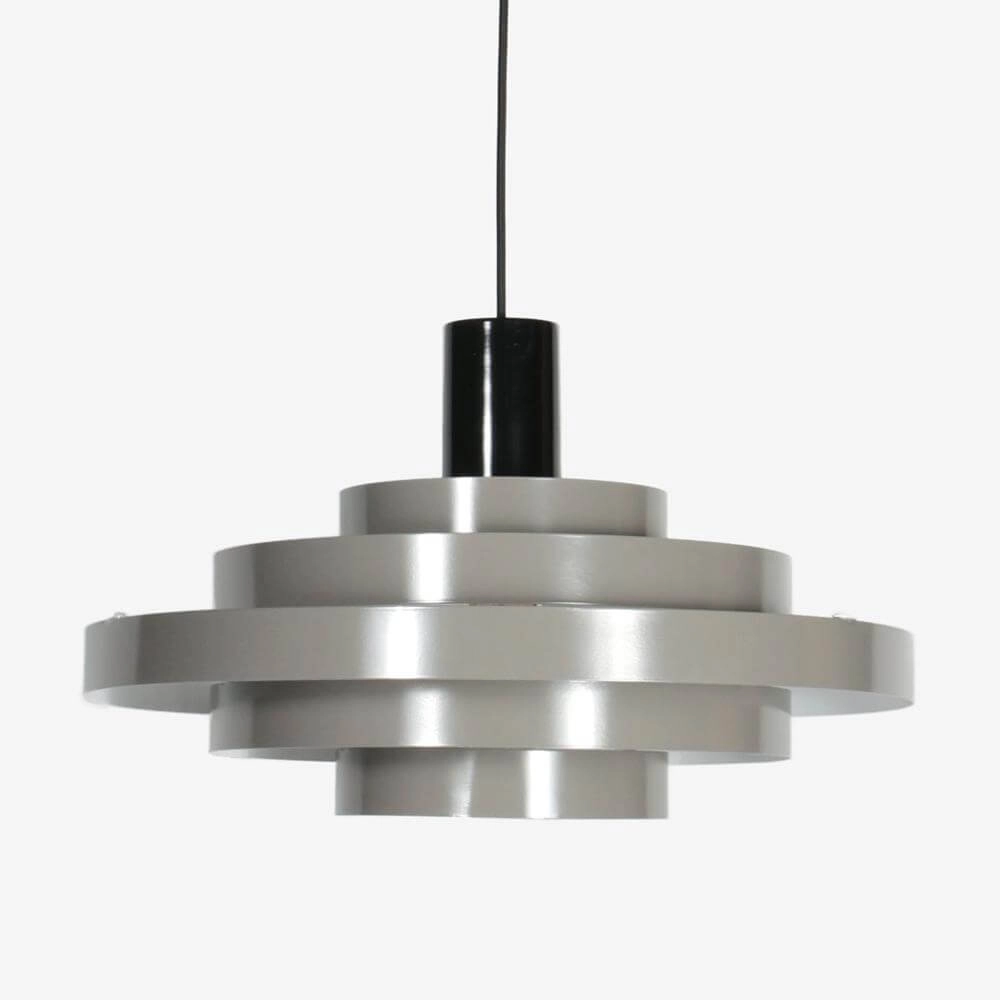 Design-Pendelleuchte Halo Cirque grau Ø 50cm Steinhauer 8712746178319