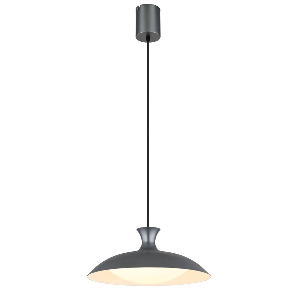 Graue Pendellampe Rocha Design Ø 40cm Globo 9007371533985