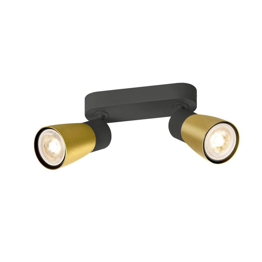 Doppelter Platz Puri 2.0 Dome schwarz-gold