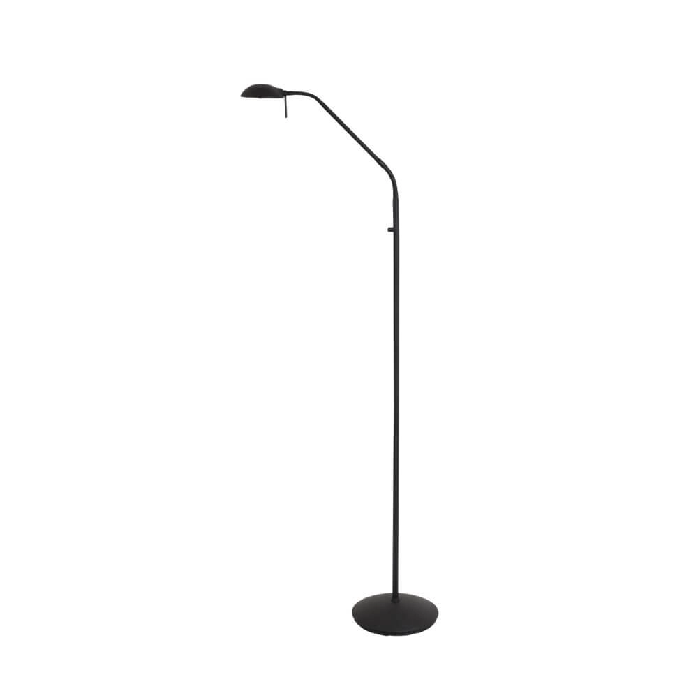 Schwarze Leselampe Biron mit LED Steinhauer 8712746146844