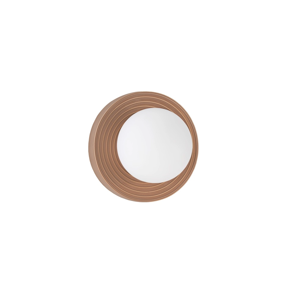 Wandleuchte Orbique Karamell Ø 22cm Lyora 5212017483898