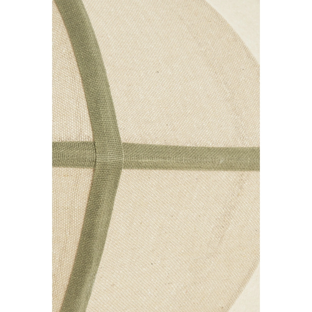 Japandi-Pendellampe Mirelys Ø 49cm – olivgrün Light & Living 8717807835903
