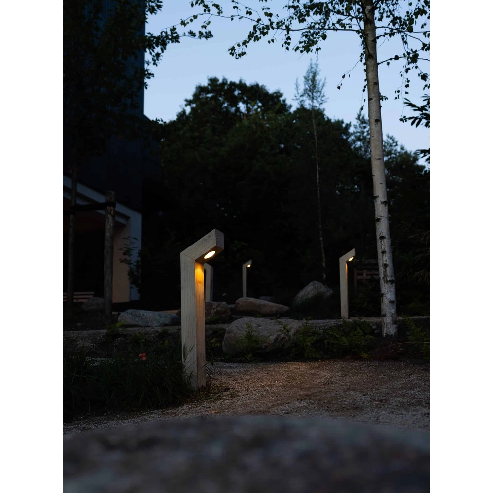 Holzwegbeleuchtung Punto Accoya – 100 cm – 2700 km Timberlab 8716803514041