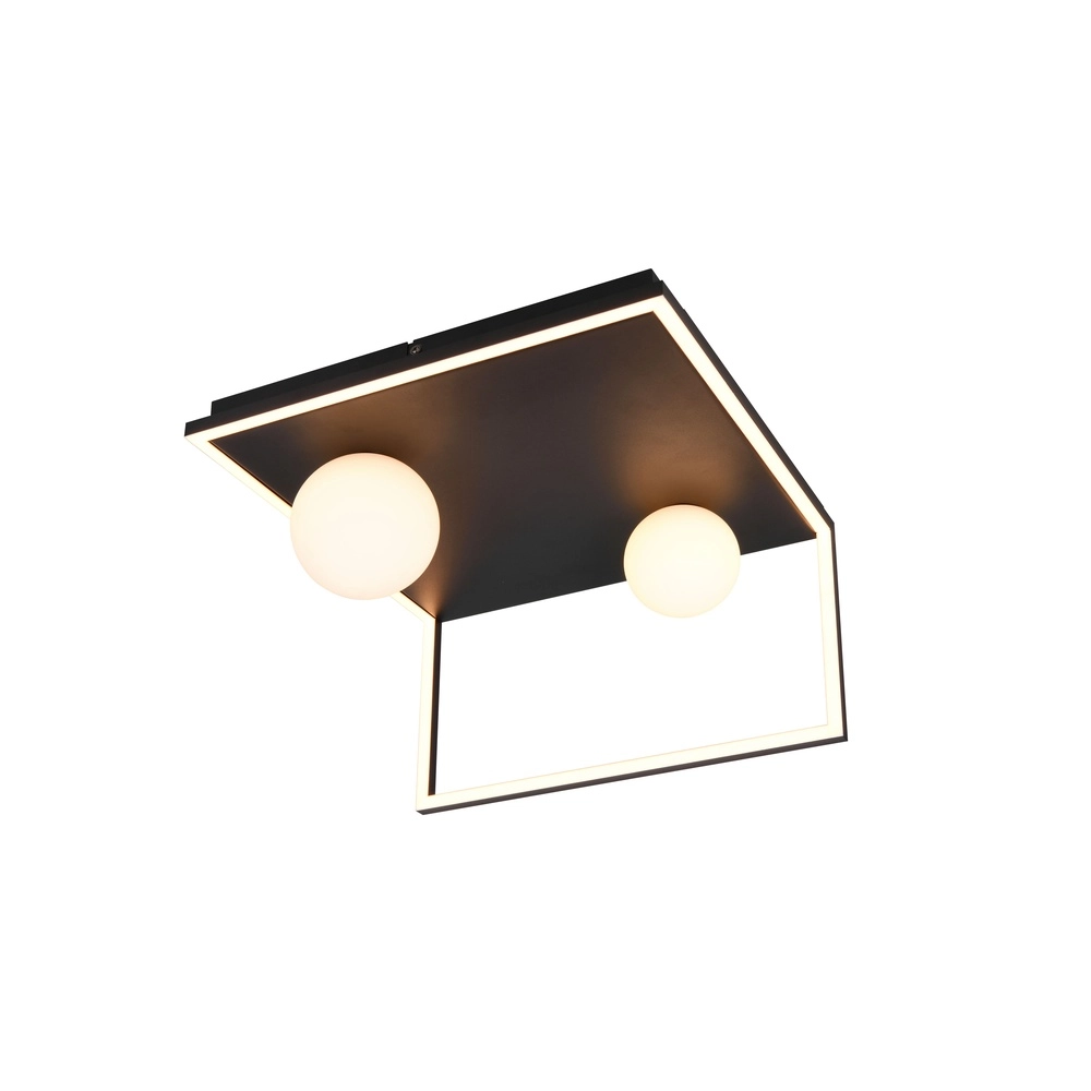 Design-Deckenlampe Arola Schwarz Trio 4017807683578